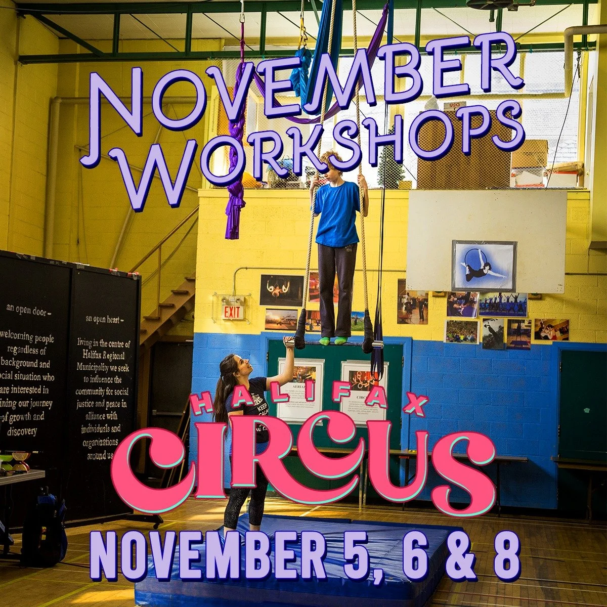 Our next term is kicking off with some special workshops to beat the incoming winter blues!

Space is limited, so be sure to register as soon as possible.

🔶WEDNESDAY NOV. 5🔶

🔸 &quot;All Things Croc&quot; (on the ground and in the air) w/ Guin 
6