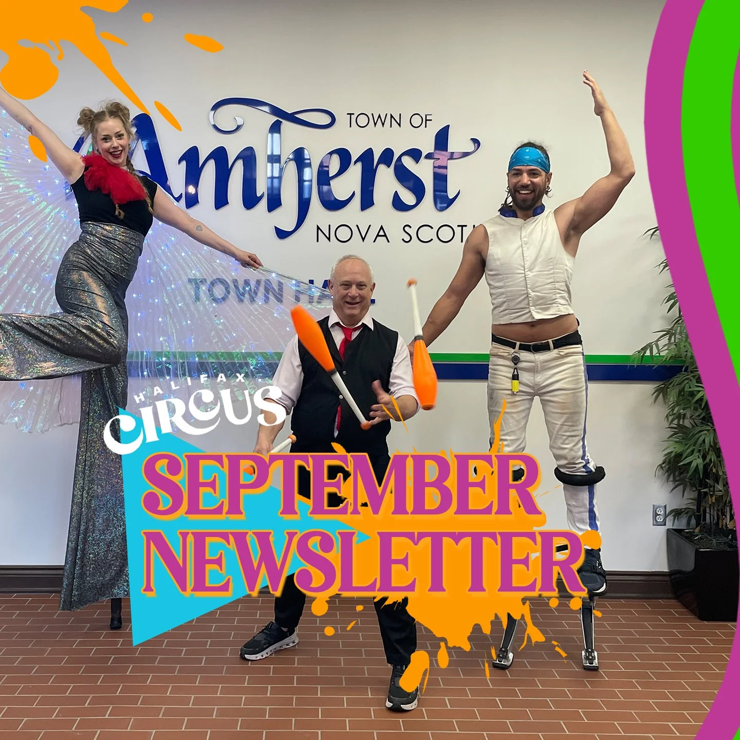 September is here! Aerialists who want to up their game have a special workshop to kickstart the term, and for the rest of us ... well, we hope you're rested up and ready to hit the circus books - class is in,  with two terms announced, taking into 2