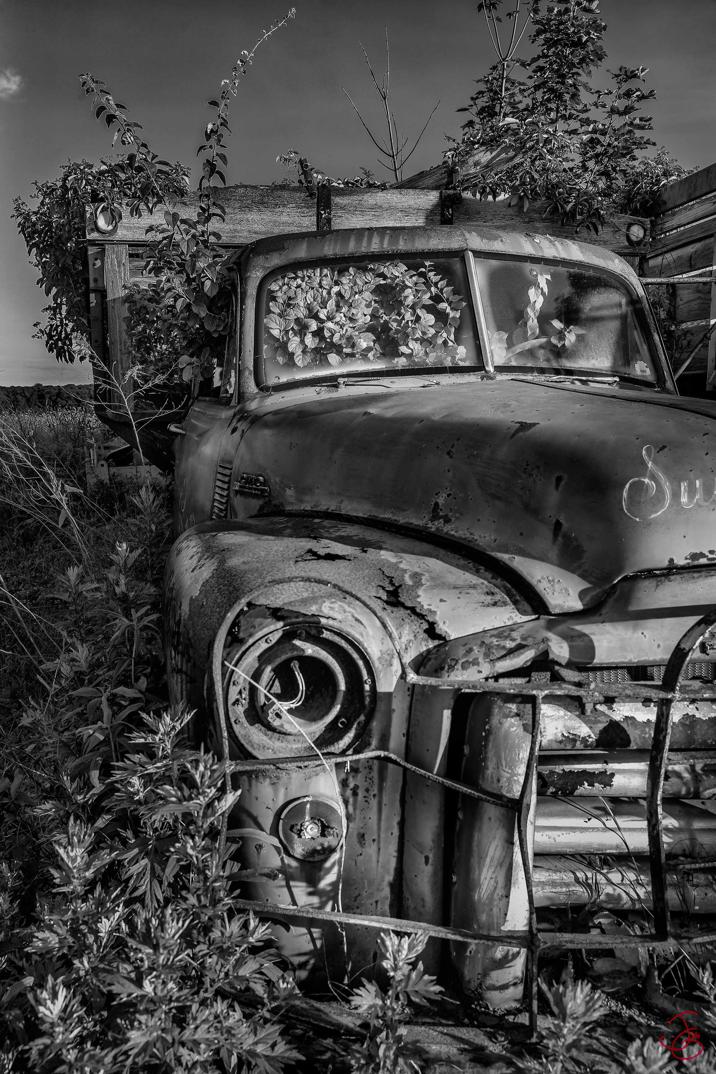 Sep's Truck B and W.jpg