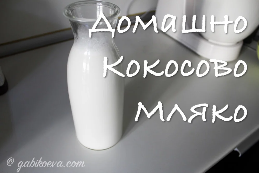 Домашно Кокосово Мляко