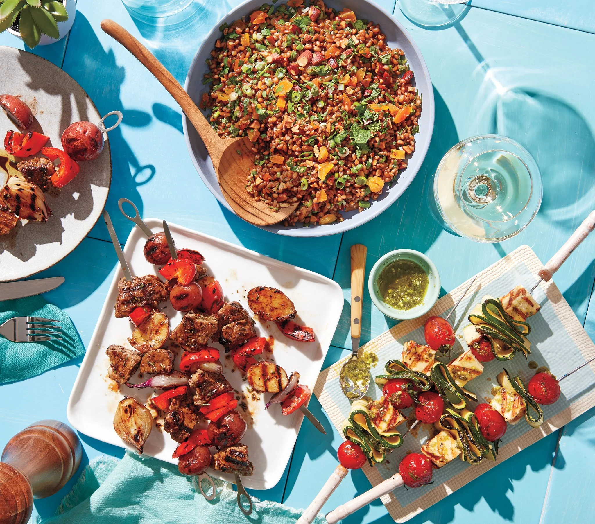 Chatelaine Magazine - July 2022 - BBQ Skewers