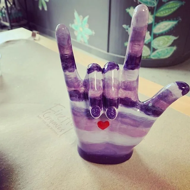 We will be open Wednesday March 25th 12-4 for pick ups and paint at home kits only #ily #paintathome @firefly_ceramics