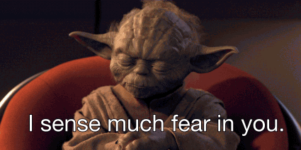 Much scare. Very fear. Yoda is not that idiot voice though. I love Yoda.