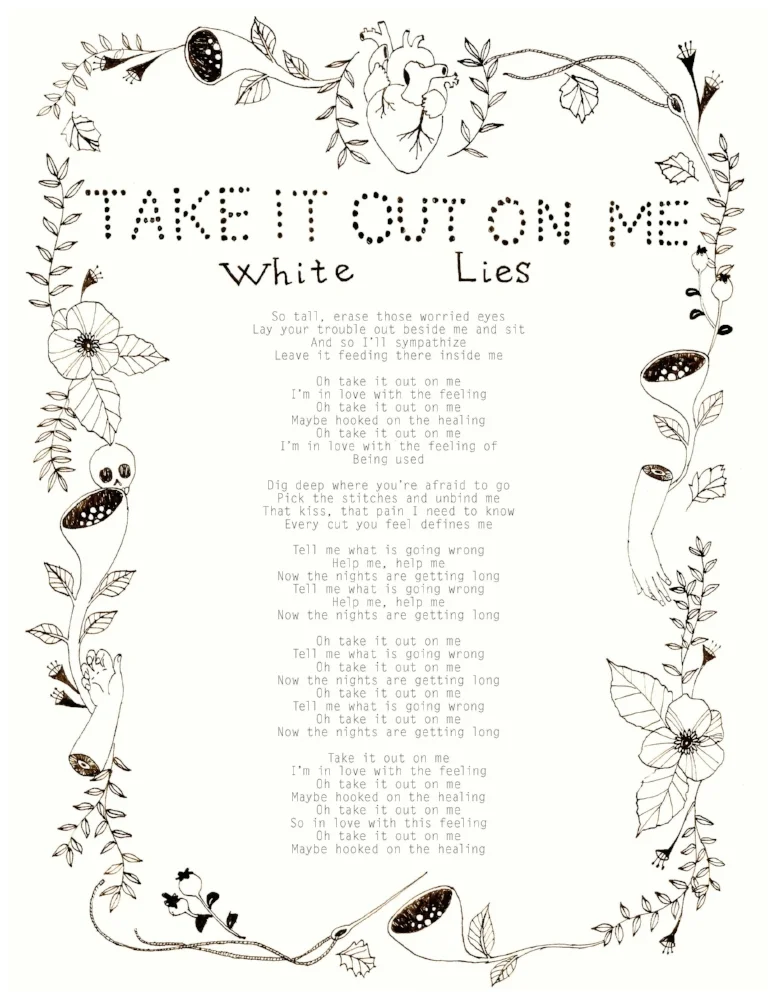 Take it Out on Me - White Lies