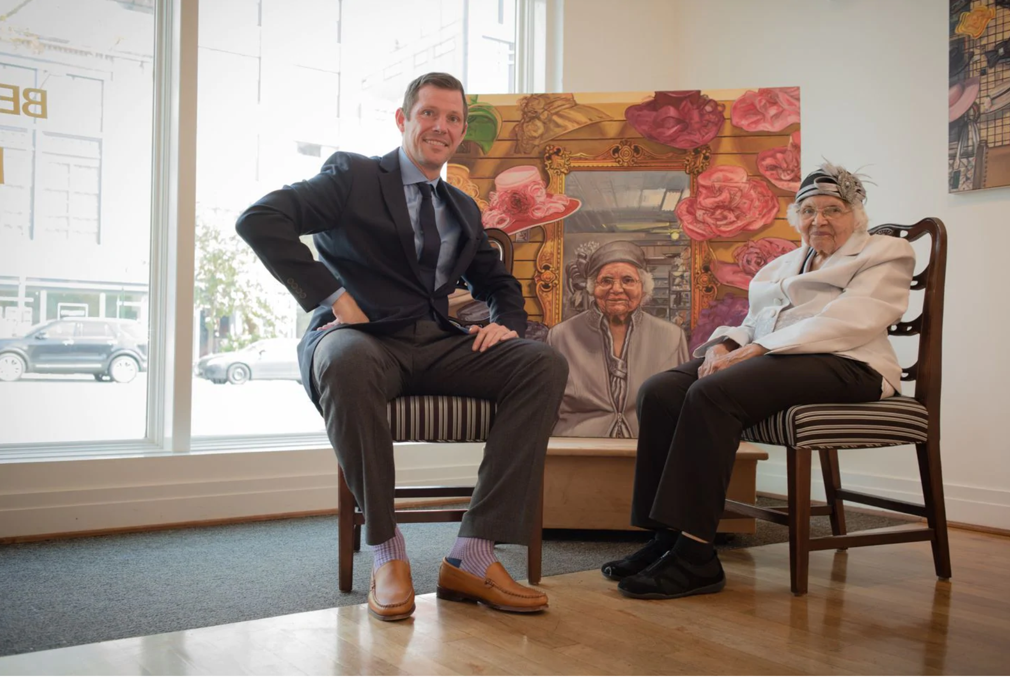 Portraits of the hat lady: An artist captures a ‘living legend’ of D.C. on canvas