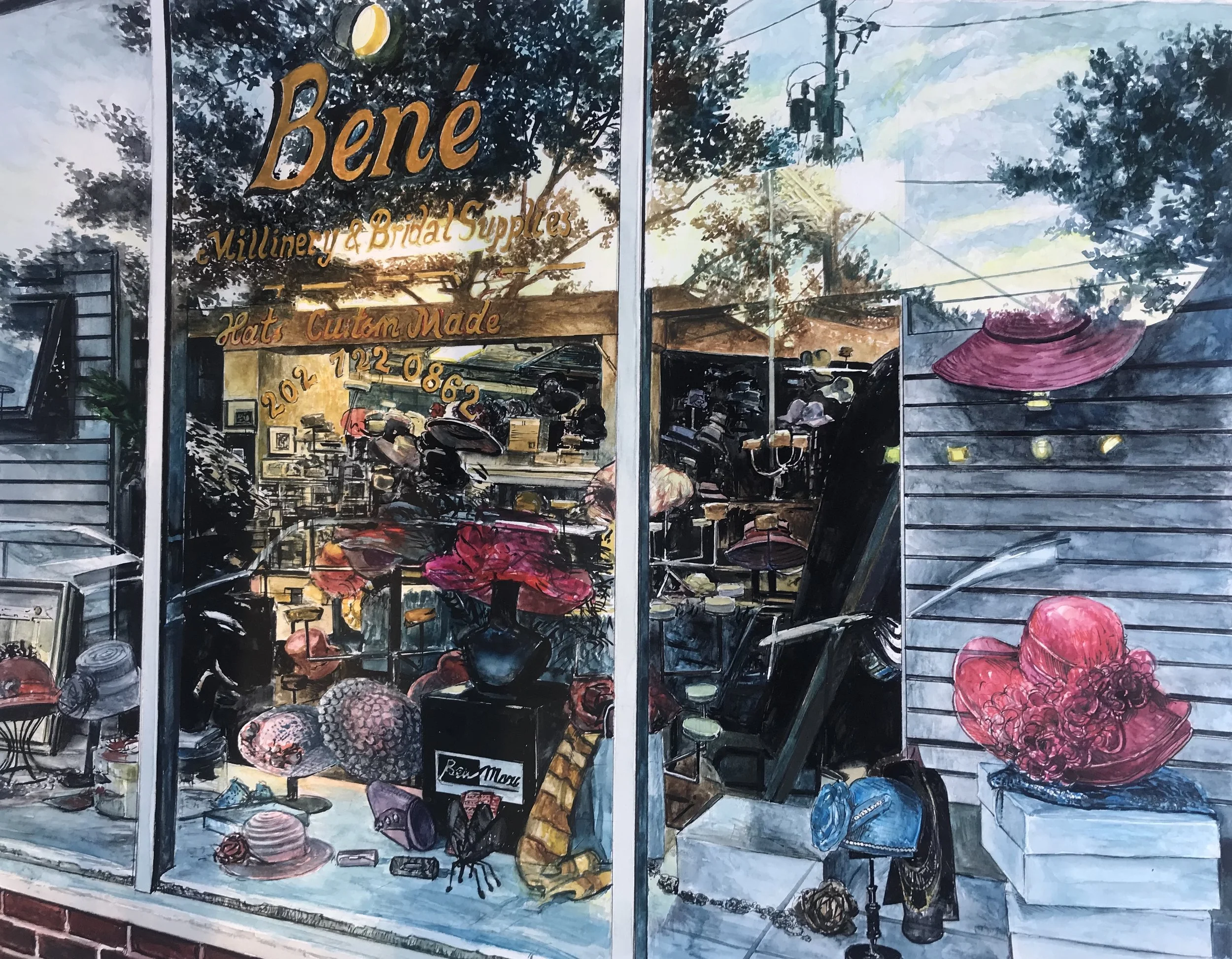 In the galleries: A tip of the hat to a revered Washington milliner