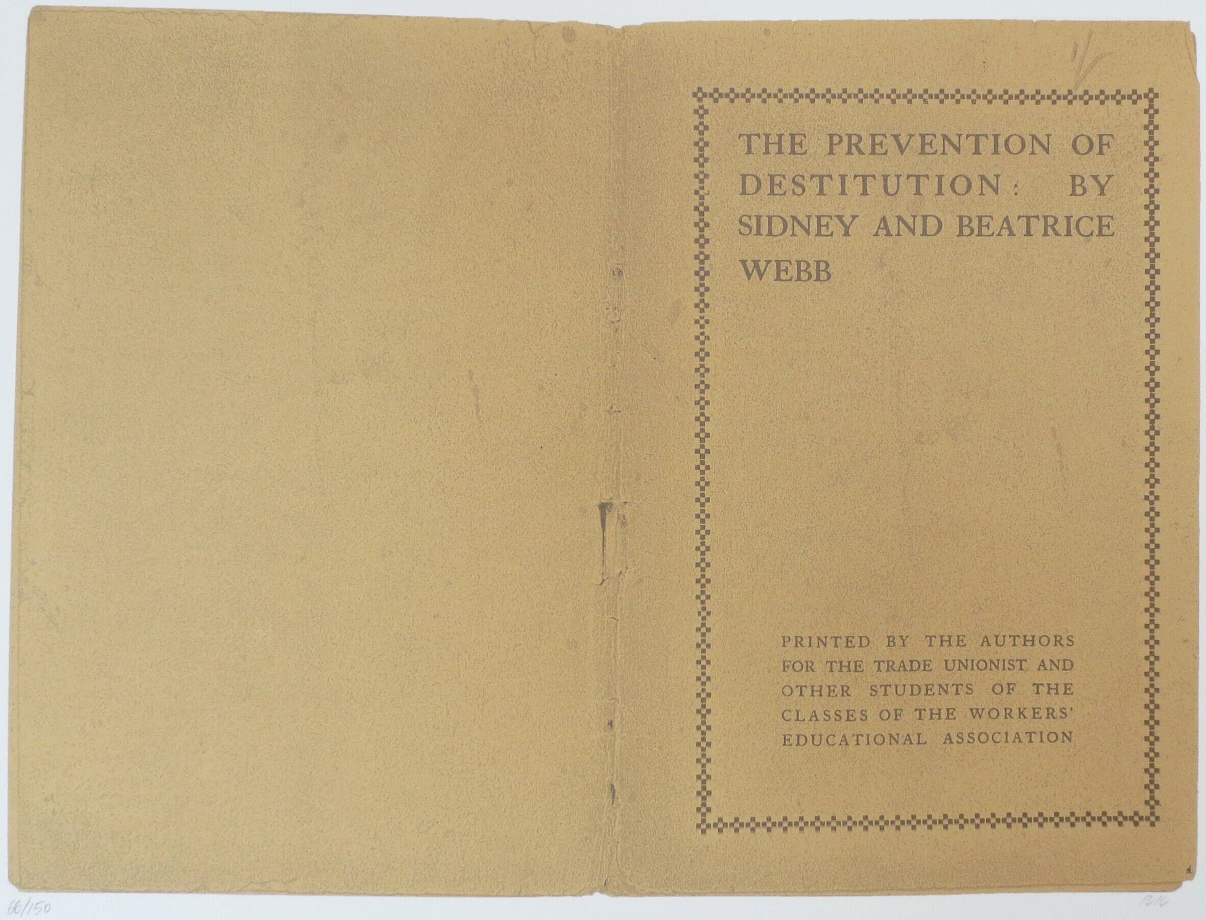The Prevention of Destitution, 1969