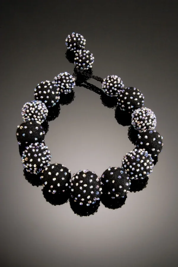 Black & Crystal-Sold