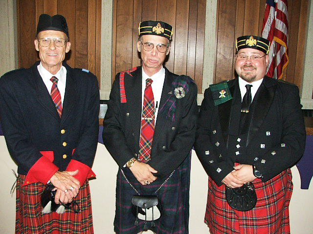 July 2006: charter members Hersh Talley, Jim Batten, and David Bloomquist.