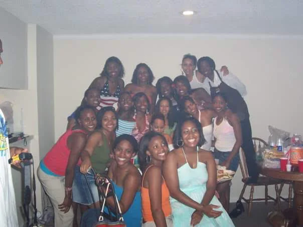 Pictured top right in my CB uniform with my friends before going to a holiday work shift on 4th of July in 2004. 