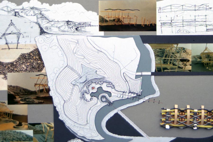 Artboard for 'Reflective Refuge', close up of bottom half