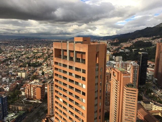 View from President’s Office, Bancóldex (Colombia’s development bank).