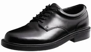 Lace-up boys or girls leather style shoe