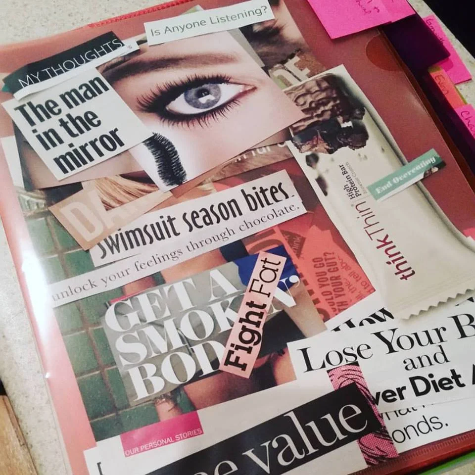 Day 3 - Collage clippings