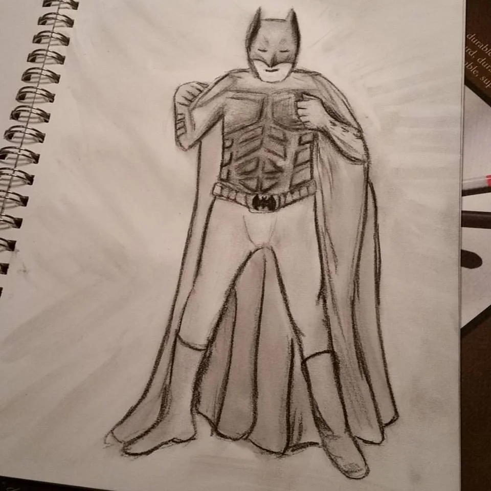 Day 10 - Batman from drawing group