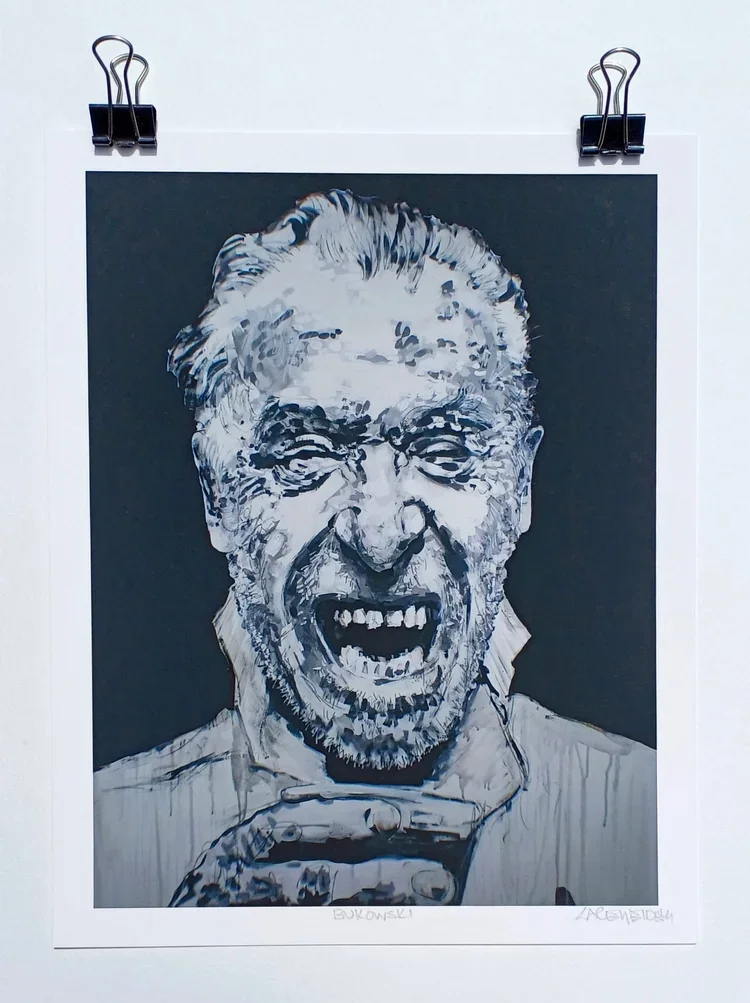 Bukowski+black++background+print.webp