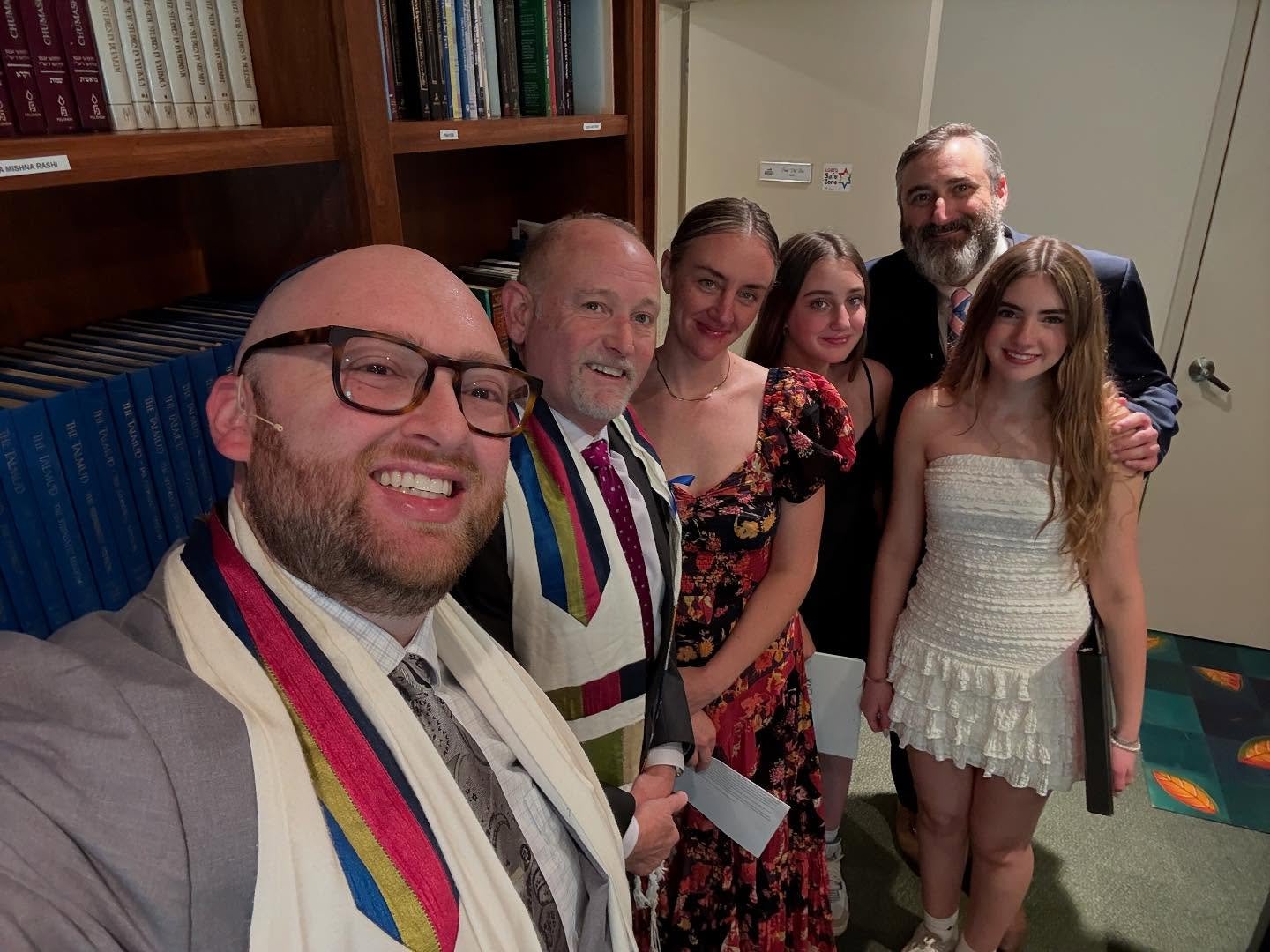 Mazal tov to Lana and Hannah on your B’nai Mitzvah!