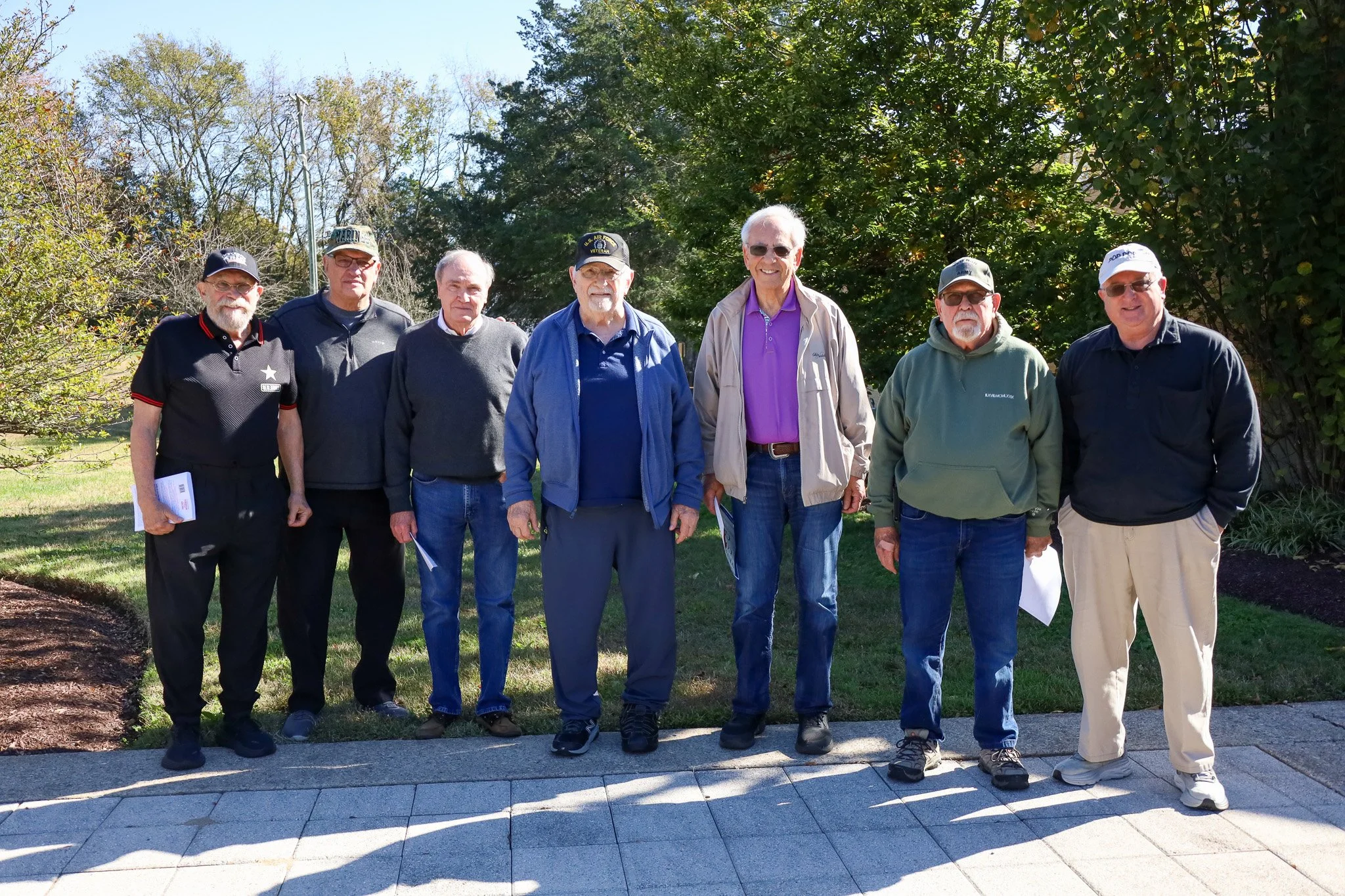 This Veterans Day, we&rsquo;re proud to recognize and honor some of our own. Our Schmooze and Views group meets weekly and includes several members who have proudly served our country.

We offer our heartfelt thanks to these gentlemen&mdash;and to al