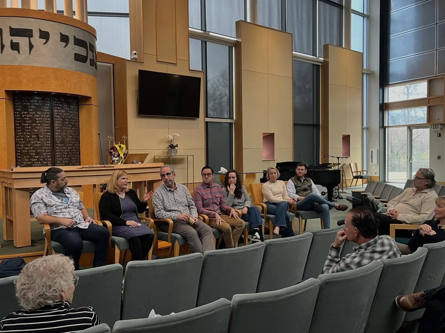 Wonderful interfaith panel this morning! Thank you to our couples who shared so openly and all who came to participate!