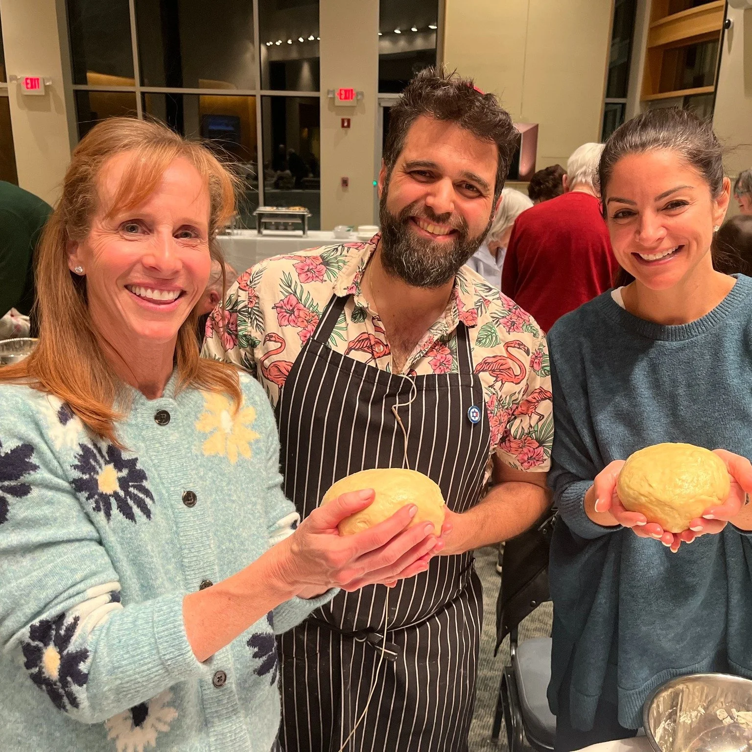 Thank you, Rabbi Nissimmi, for hosting such a lovely event at Micah yesterday. Food truly brings people together - especially carbs!