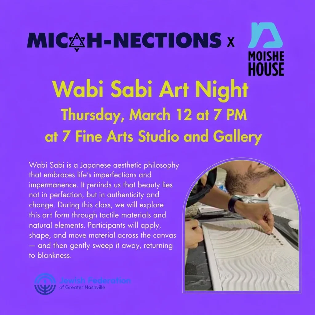 No it&rsquo;s not wasabi&hellip;it&rsquo;s Wabi Sabi! Come get your artsy side on with MicahNections and @mohonash ❤️ Link in bio to register ⬆️