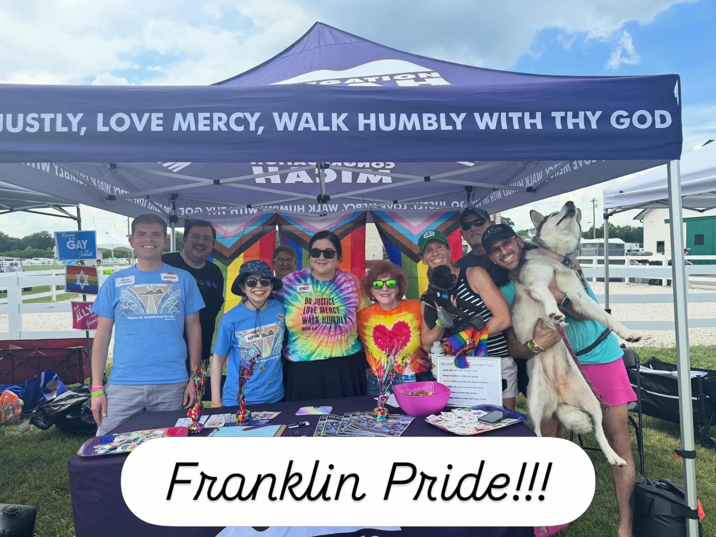 We had an incredible day at Franlink Pride! 🌈

We were so excited to see so many Micah members, staff, and friends showing up to represent our welcoming and inclusive community. Thank you to everyone who made the day so special and thank you to Fran