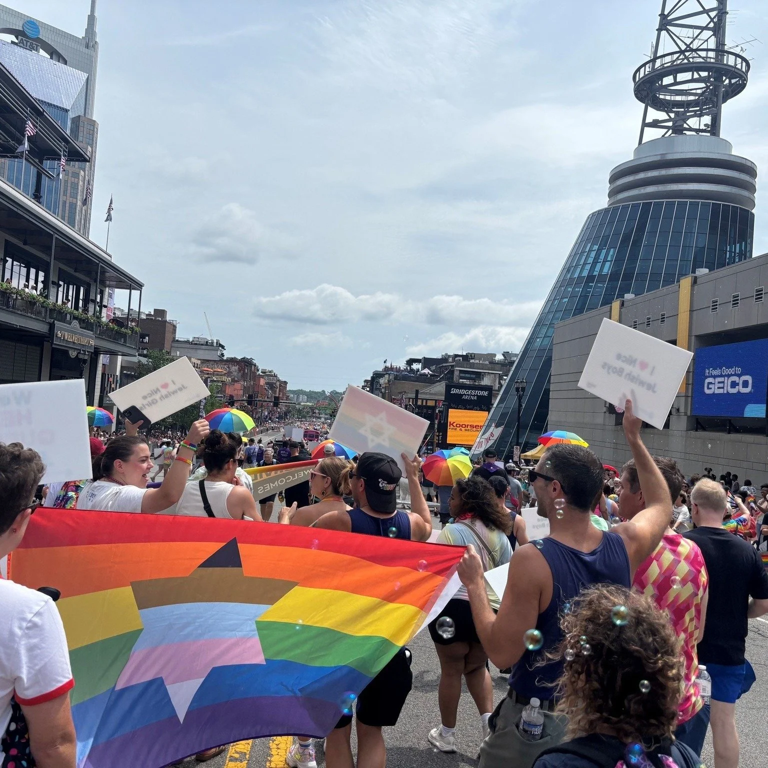 Micah had such a blast participating in Nashville Pride this weekend! We loved celebrating love, community, and inclusion, and were grateful for the opportunity to partner with SOJOURN throughout the weekend. Thank you to everyone who stopped by to c