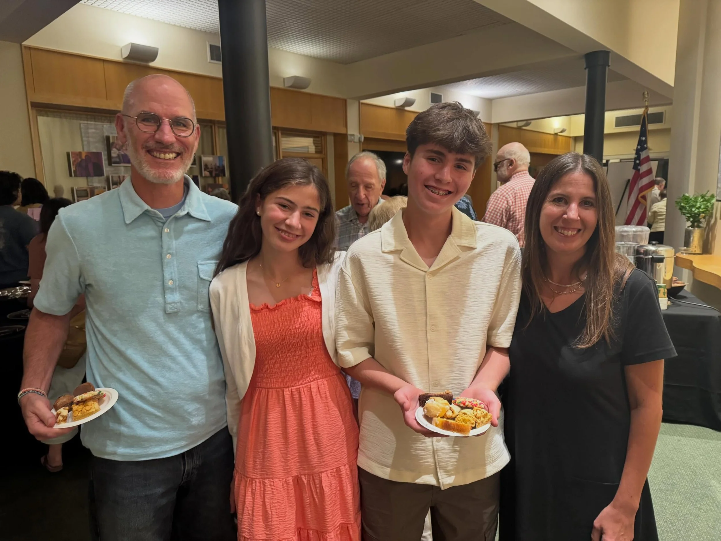 Selichot, the hidden gem of the year, was an especially touching gateway to our holy day season with beautiful stories told by Paul Fischer, Lilly Goorevich and Aaron Tesis, and gorgeous vocals from Lily Dickson. Thank you to West of 65 for hosting a