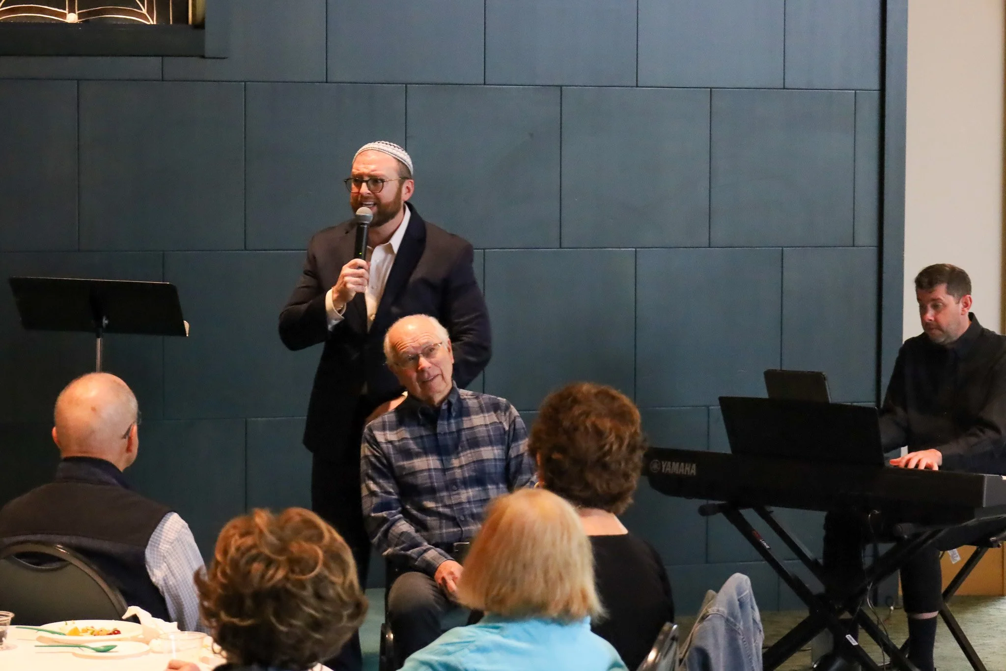 A Broadway-worthy afternoon at Micah!

Today, Cantor Josh led a joyful Showtunes Sing-Along filled with favorite melodies, refreshments, and wonderful community connection. Thank you to Women&rsquo;s Circle and West of 65 for bringing everyone togeth