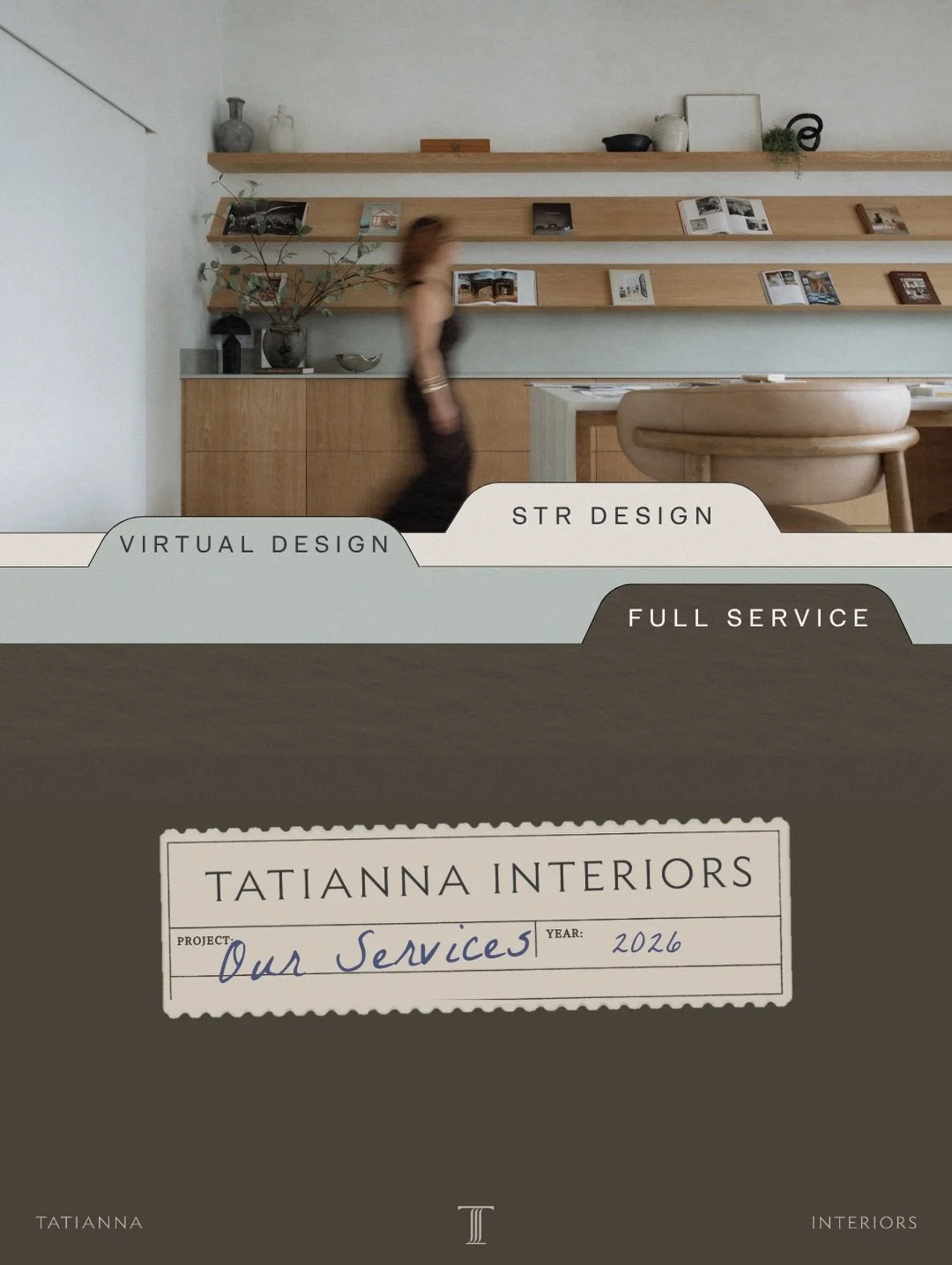 Every space we design starts with one question: how do you or your guests want to feel inside it?
 
From full service luxury residential and commercial projects to short-term rental design and virtual services. Every project is rooted in the psycholo