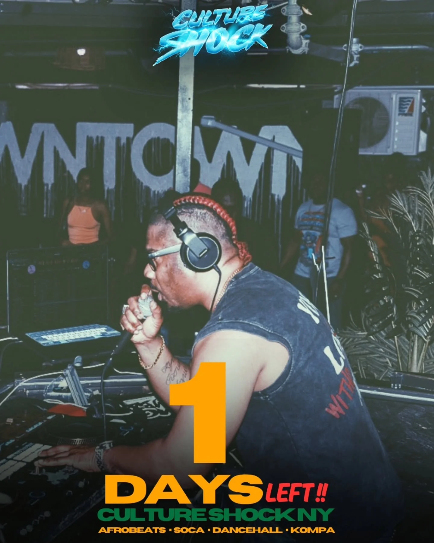 🚨 TOMORROW 🚨

Culture Shock NY is finally here tomorrow!

Get your crew together and prepare for a night of pure vibes. 🌎🎶

🎟️ Last chance to secure advance tickets.

#CultureShockNY #DJSpider #Tomorrow