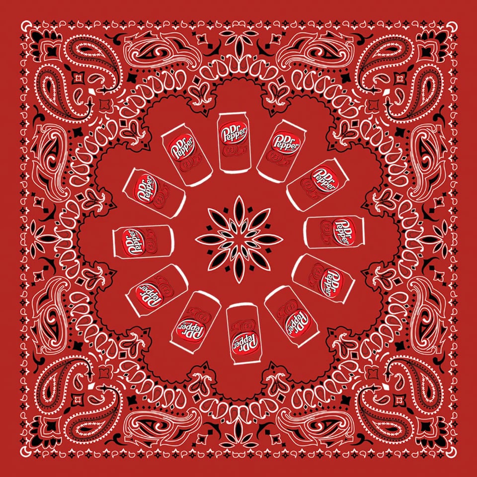 Bandana Dr Pepper