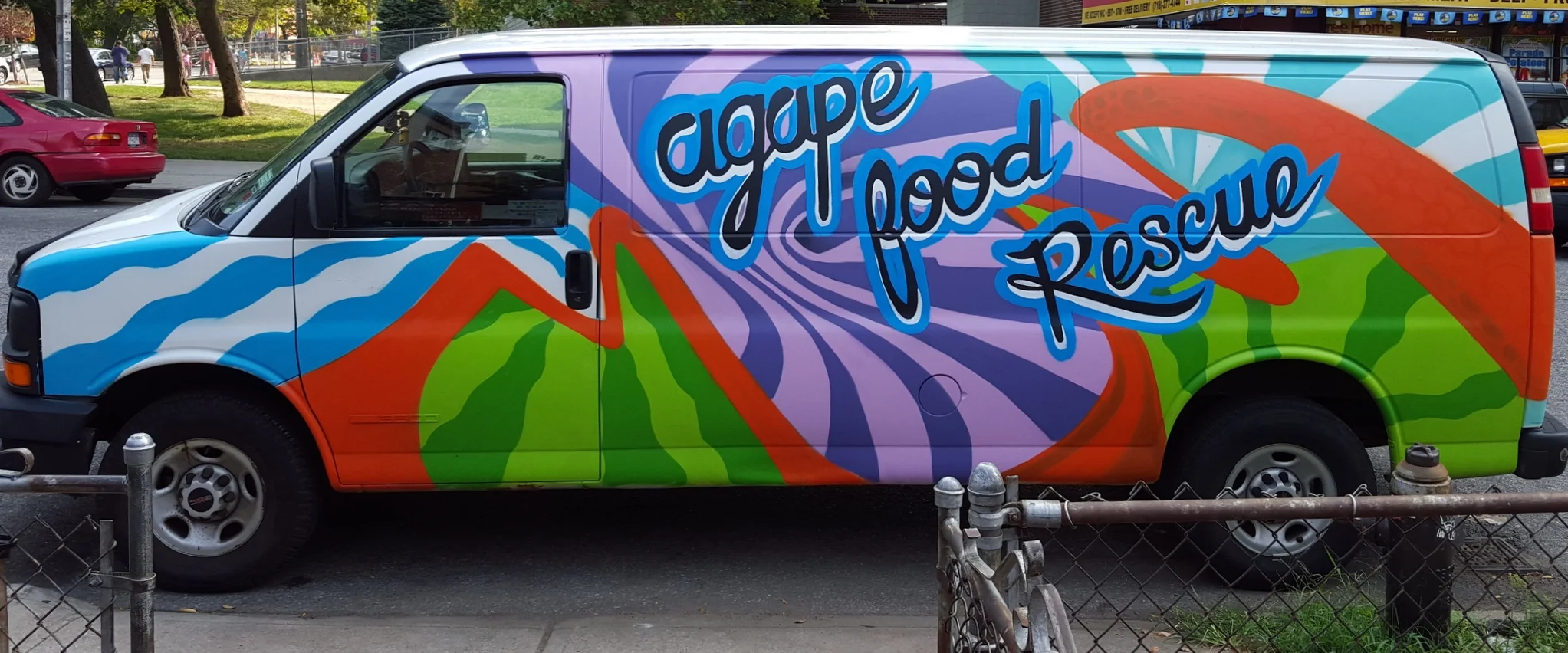 agape food rescue van