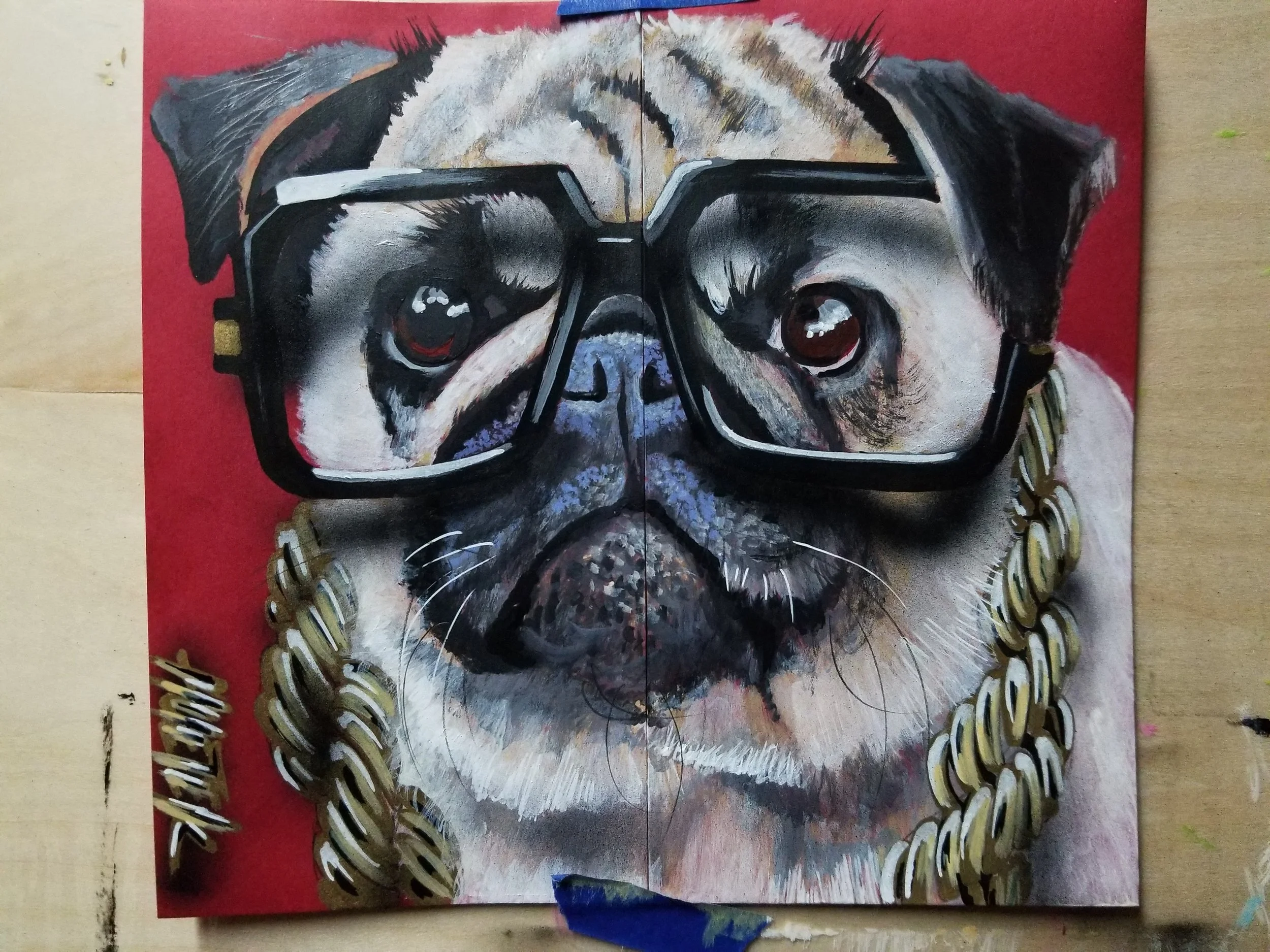 old school pug