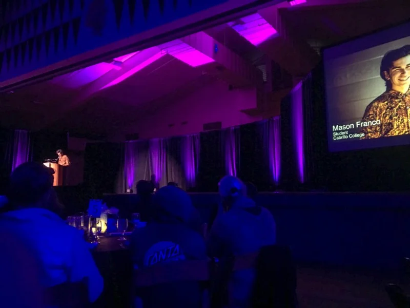 Mason gave a moving and inspiring speech to the packed crowd at the award night. "Food is what gives our bodies the nutrients to live another day. Thank you for all who have given their heart through food, and I will continue to do the same. " -Mason Franco