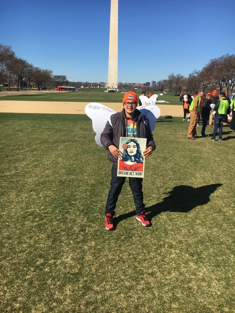 FoodWhat Jr. Staff, Aurelio Vargas, traveled from Watsonville to Washington D.C last month to join the national youth-led movement, United We Dream , to protect DACA recipients and advocate for a clear path to citizenship for the millions of immigrants living in the U.S. Aurelio was part of the actions that happened in front of the White House in early March. Here are Aurelio's reflections: “The actions in D.C. brought out a lot of emotions. When we were chanting, It felt really powerful and healing to be out there. There are some things that are hard to think about at home, like the possibility of deportation and being separated from my family. When I was over there I saw how real that was for so many. We shared our stories with each other and built community. I felt liberated. It felt good to express my emotions and have them be part of something bigger.” (For more information about the Santa Cruz Dreamers Project, email santacruzdreamers@gmail.com )