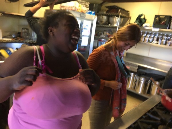 And of course a little celebratory kitchen dancing and singing in honor of all the wonderful Mothers out there this weekend!