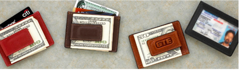 Magnetic Money Clip Travel Wallet