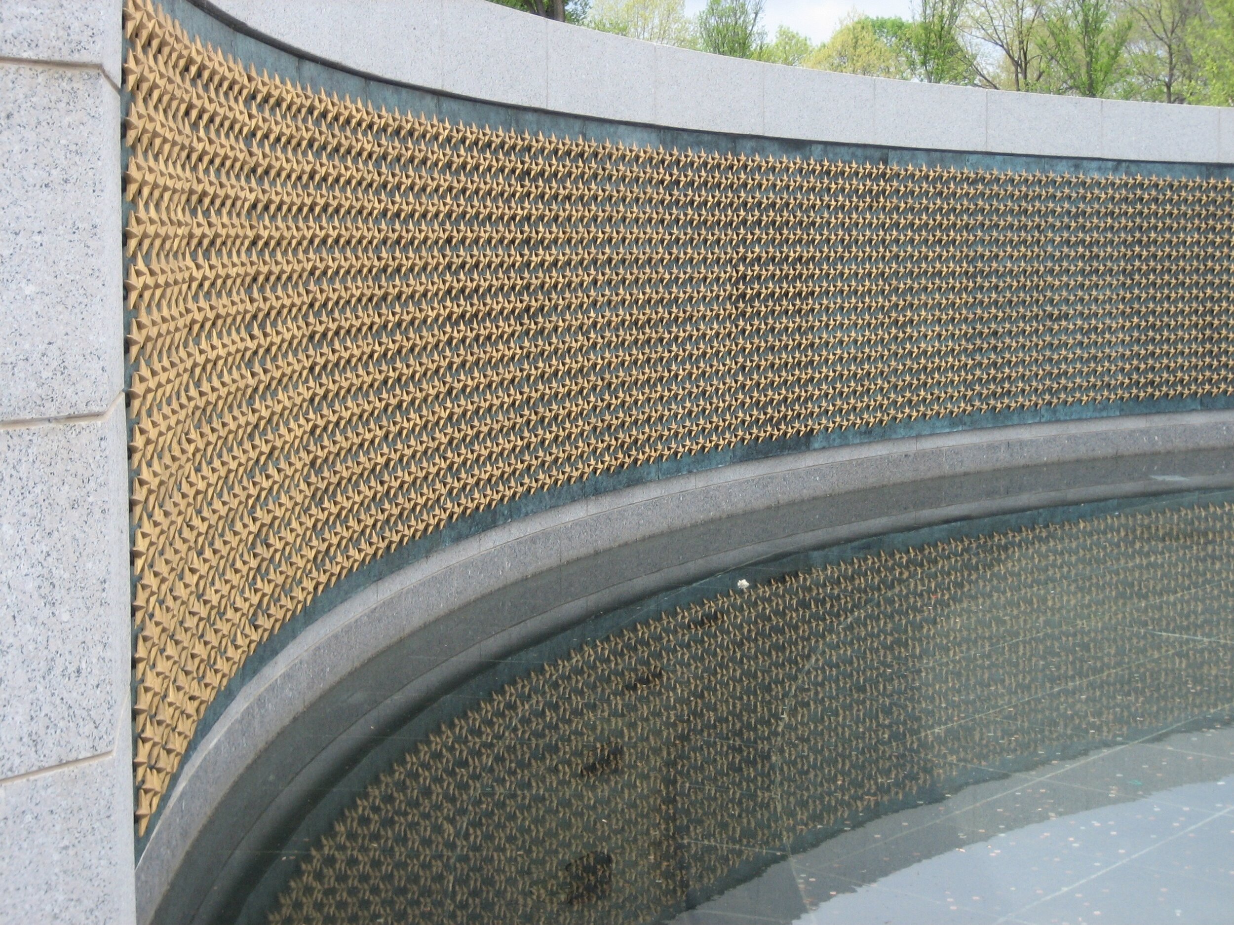 WWII Memorial Gold Star Wall
