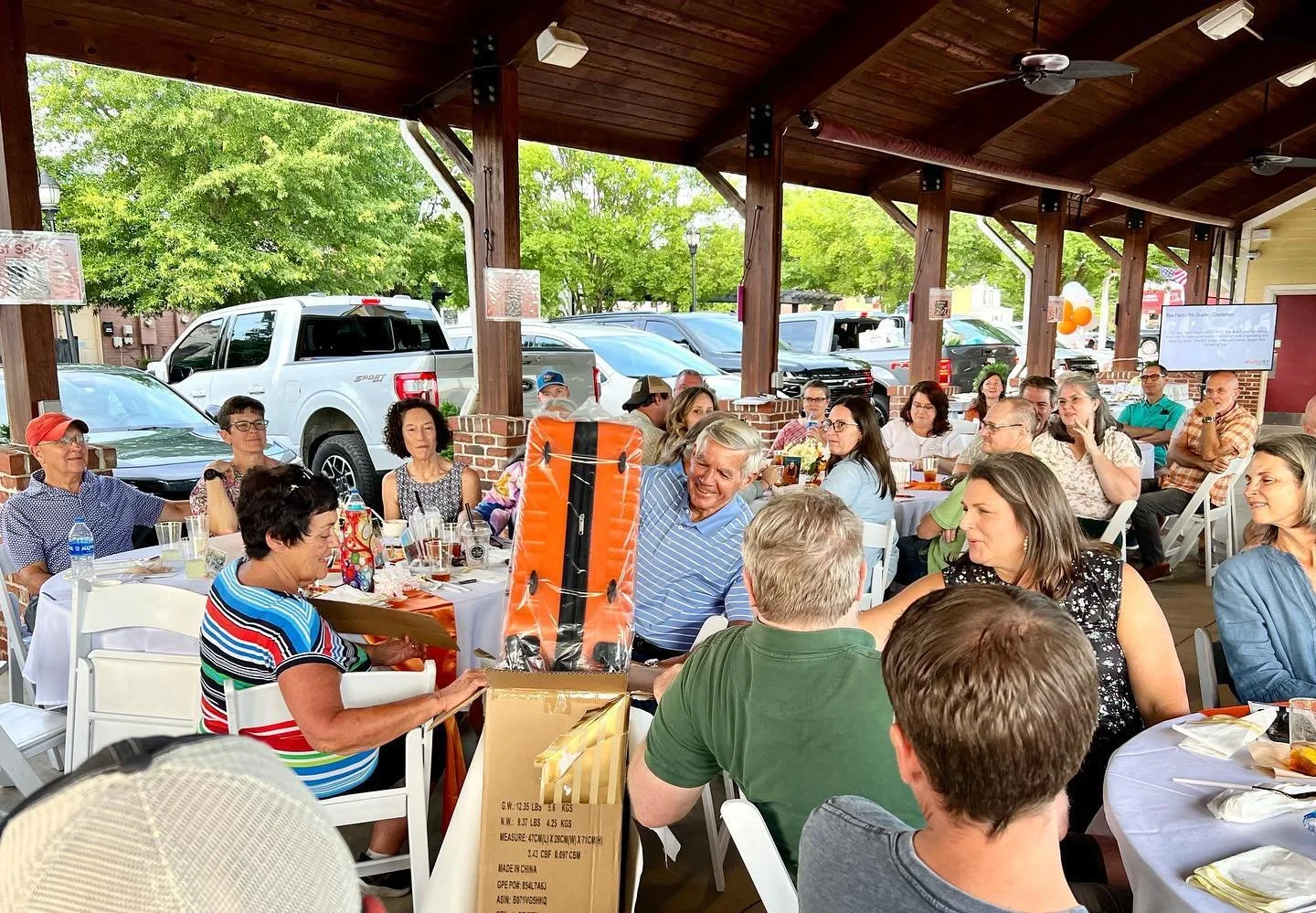 We celebrated another year of school partnerships earlier this week and enjoyed delicious food, games, fellowship, and an update from our F.O.O.S.H. president David Enter. We&rsquo;re truly grateful for an amazing team of Orange Sky handlers and staf