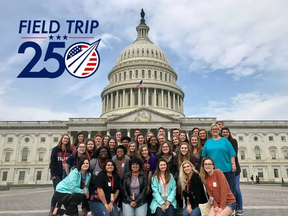 Field trip group in DC