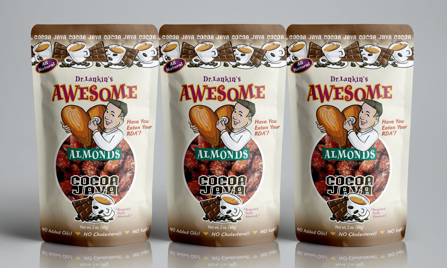 Dr Lankin coco java pouch packaging (Copy)