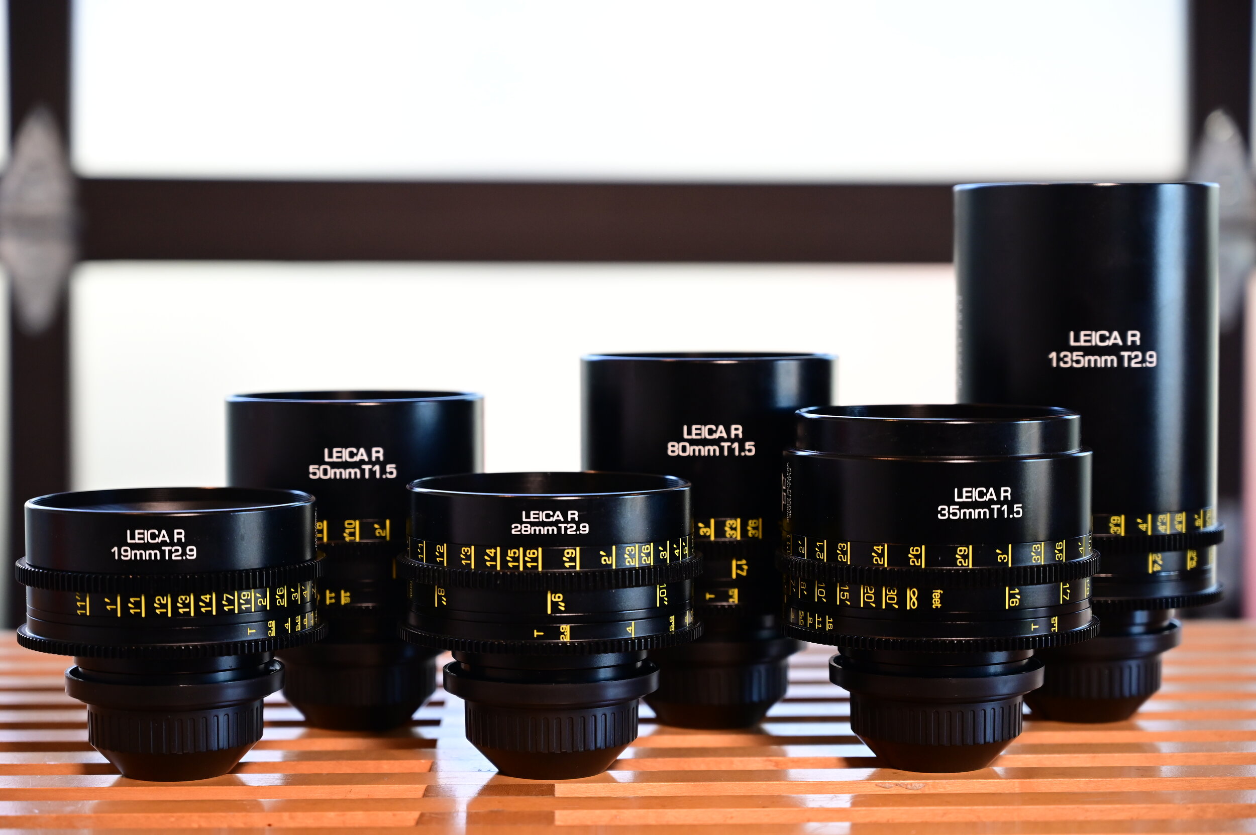Rent the Leica R Set of Lenses