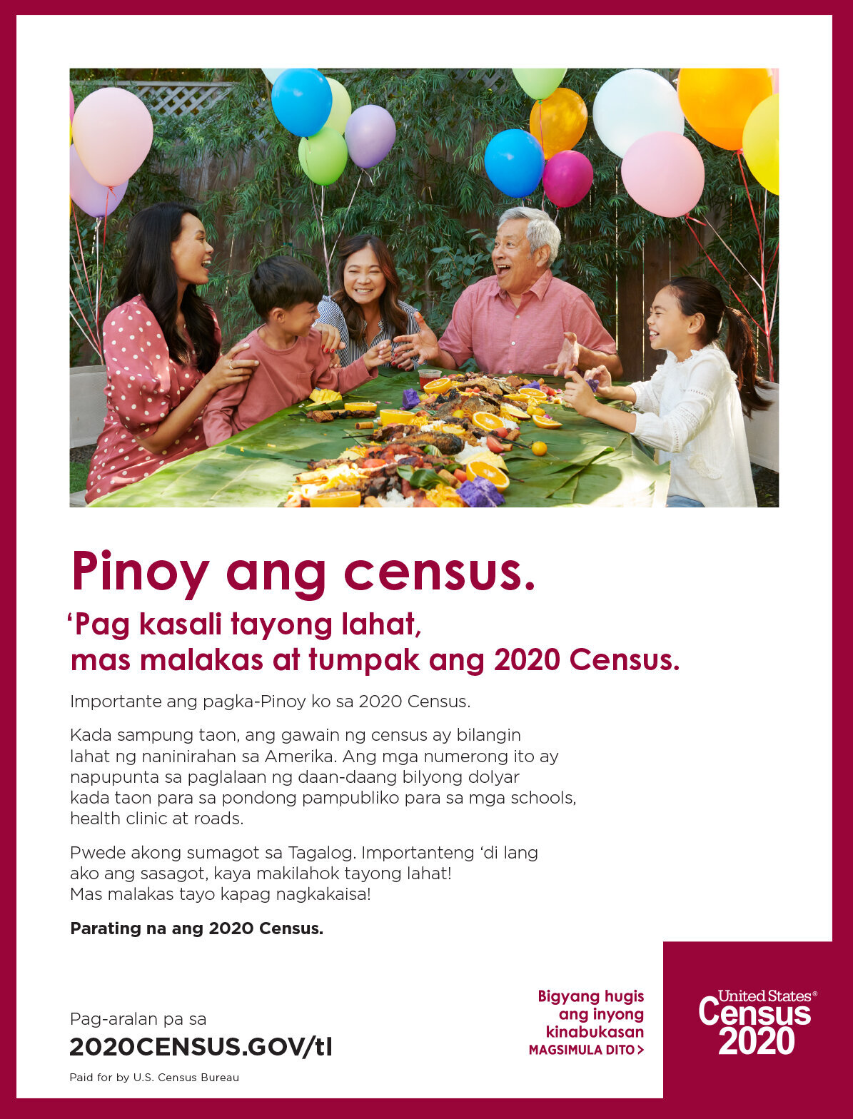 UNITED STATES CENSUS 2020 CAMPAIGN