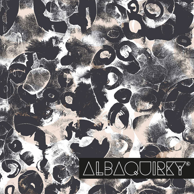 Inspired by lichen, marks on rocks and boiling water bubbling up through the earth