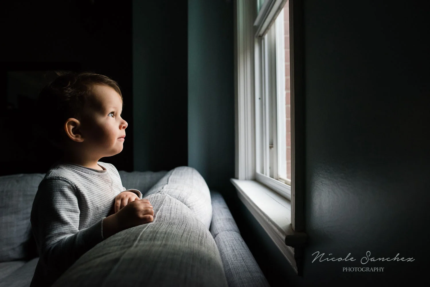 Northern Virginia in home family documentary photographer