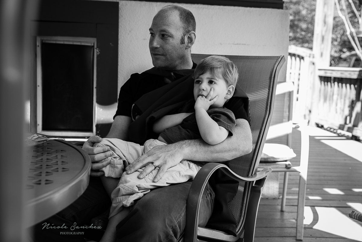 Fatherly love | Northern Virginia Documentary Family Photography