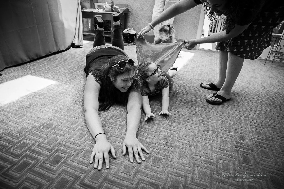 Playful moment | Northern Virginia Documentary Family Photography