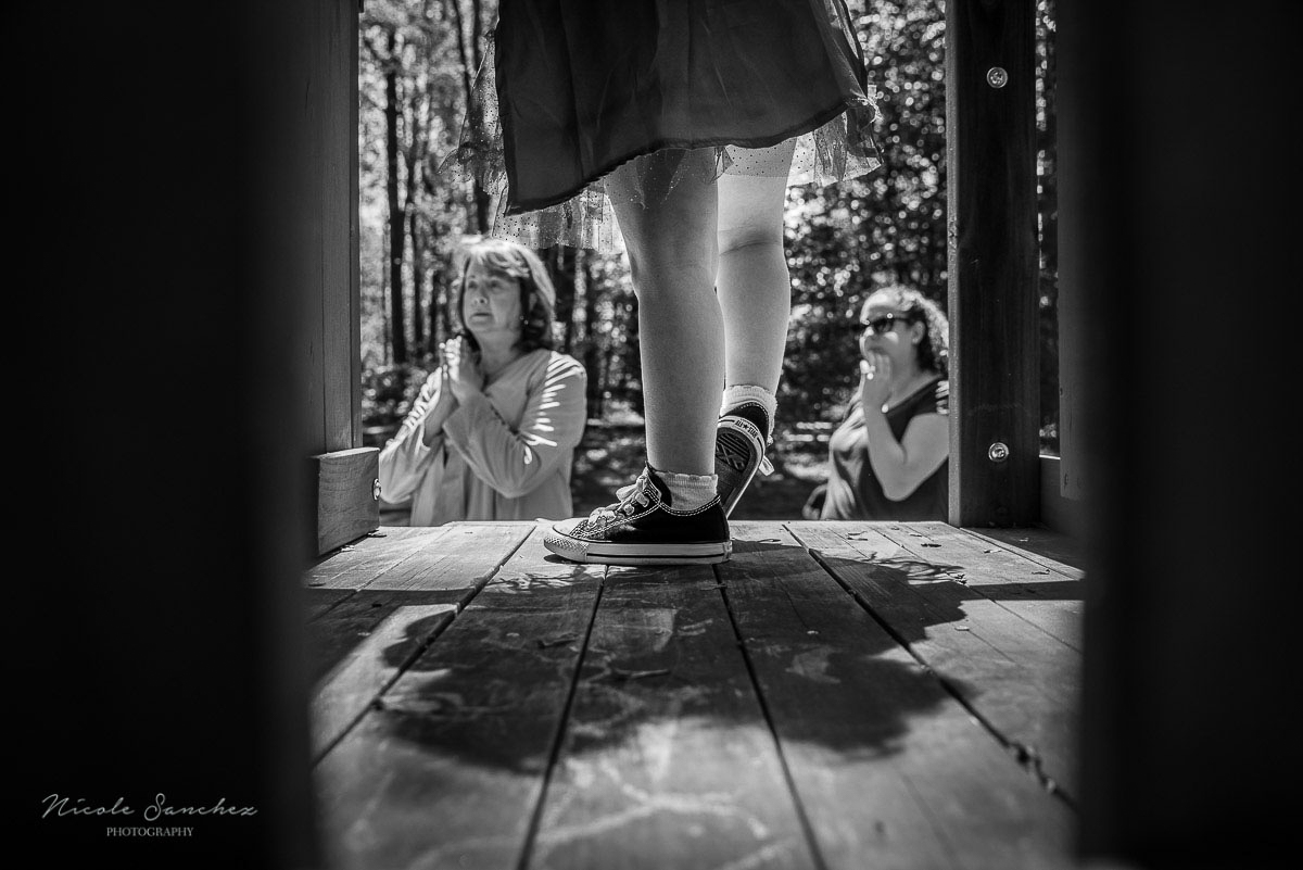 Going down the slide | Northern Virginia Documentary Family Photography