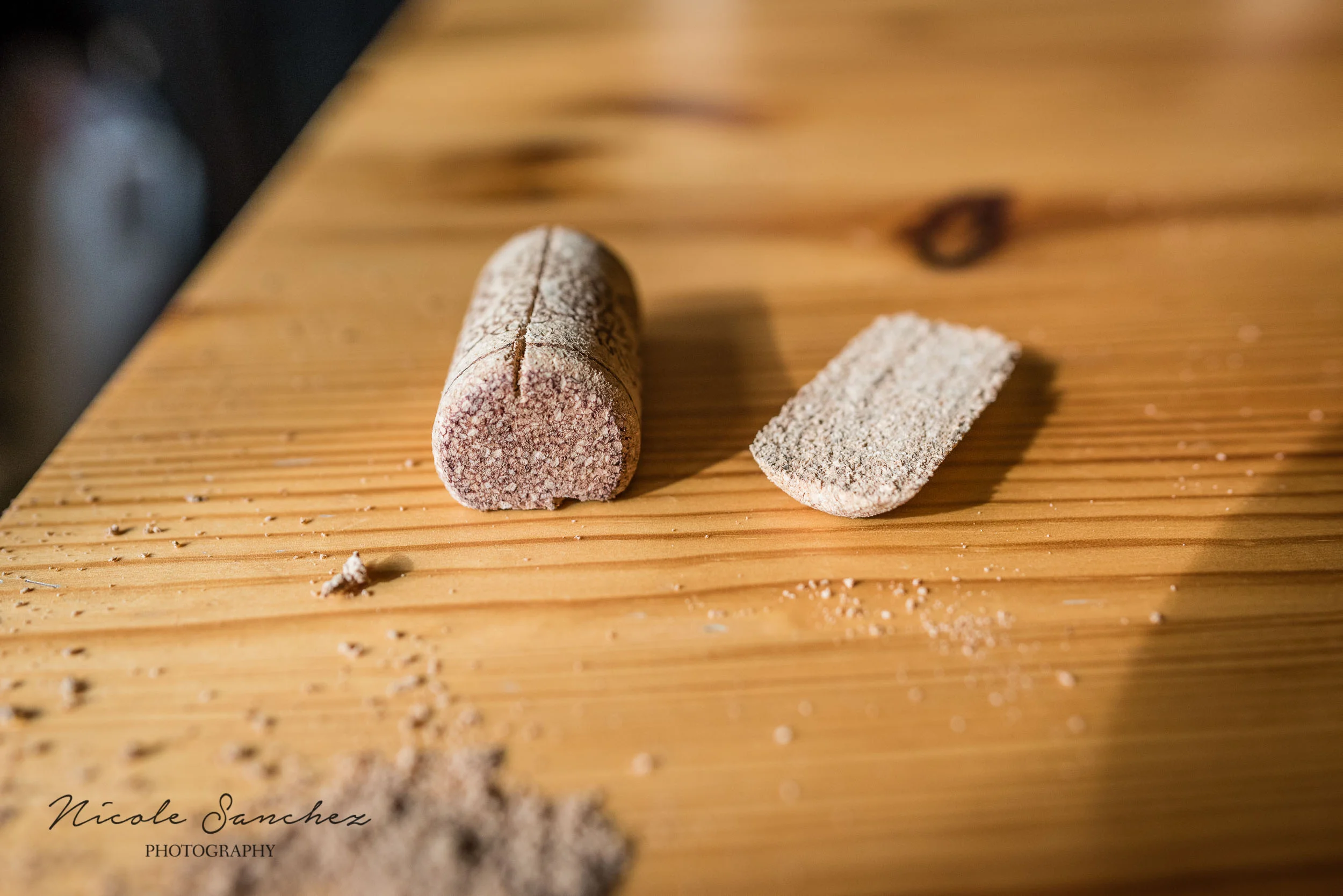 Cork on table by Northern Virginia Family Photographer Nicole Sanchez